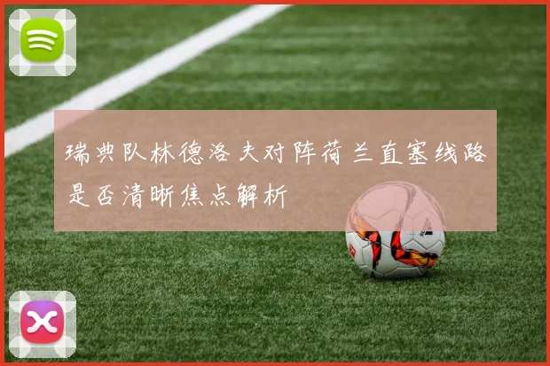 瑞典队林德洛夫对阵荷兰直塞线路是否清晰焦点解析