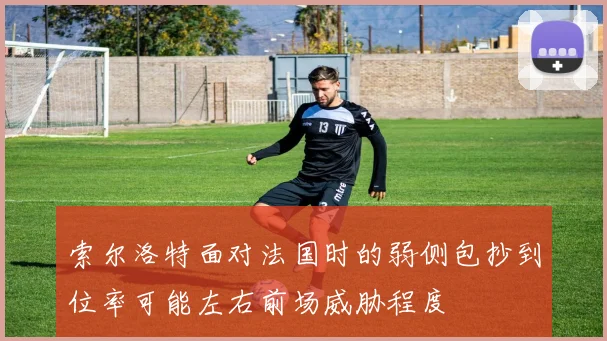 索尔洛特面对法国时的弱侧包抄到位率可能左右前场威胁程度